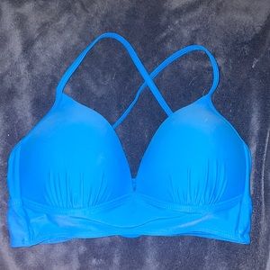Womens Blue Bikini Top&Bottoms